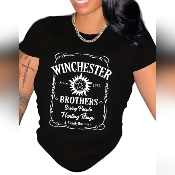 Source Unknown Tops - Supernatural T-shirt Various Sizes